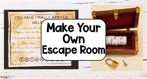 How to play escape room printables