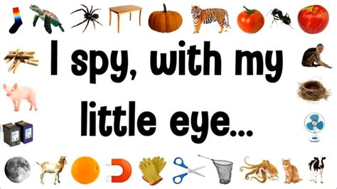 How to Play I Spy with Printables