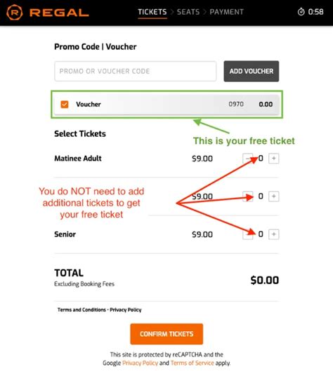 How to Redeem Free Tickets