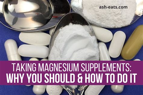 How to Take Magnesium Neuromag