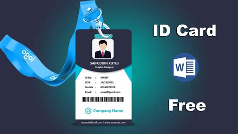 How to use ID badge templates in Microsoft Word