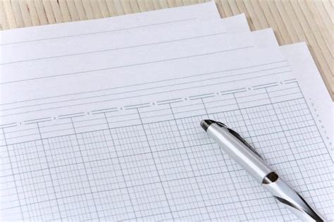 How to Use Ledger Paper Effectively