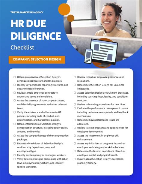 HR Due Diligence Checklist