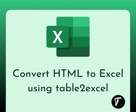 HTML to Excel Software