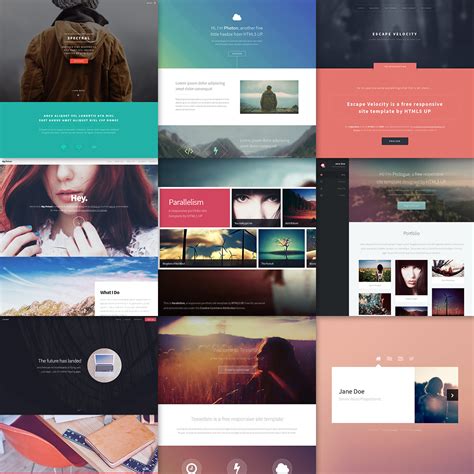 HTML5 Template Design 6