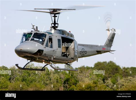 Huey Helicopter on the Ground