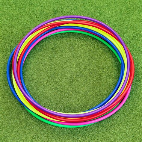 Hula hoops, a popular toy of the 1950s