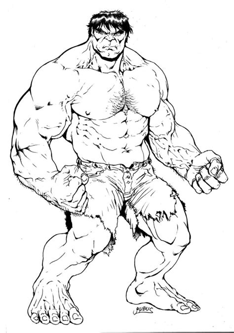 Hulk Coloring Pages Image 10