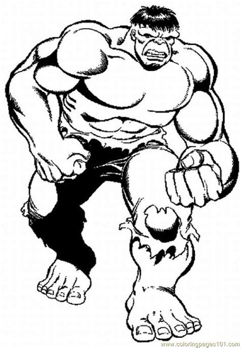 Hulk Coloring Pages Image 6