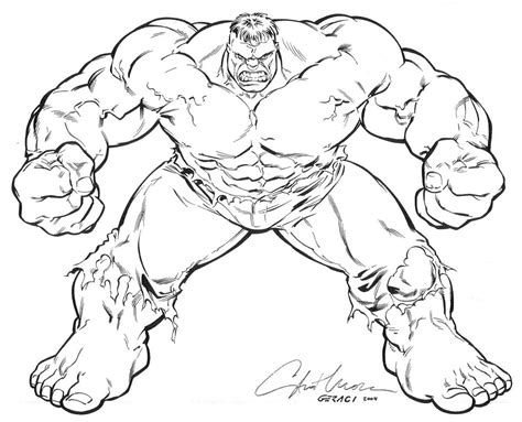 Hulk Coloring Pages Image 8