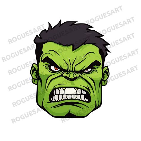 Hulk Face Template Gallery 4