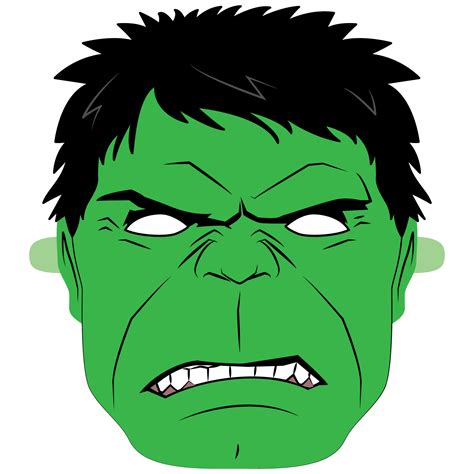 Hulk Face Templates