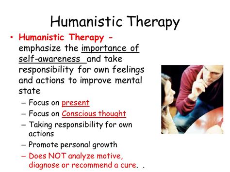 Humanistic Therapy