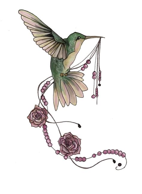 Hummingbird Rose Tattoo Meaning