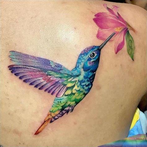 Hummingbird Tattoo Design 5