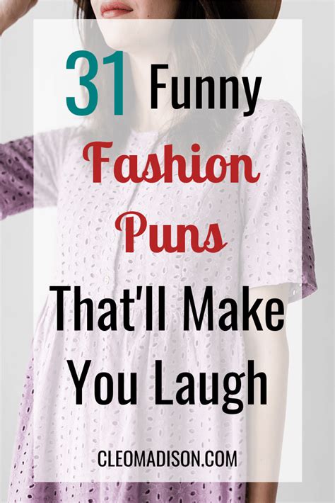 Description of Humor in Fashion