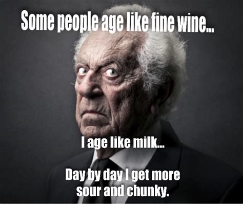 Humorous Aging Memes