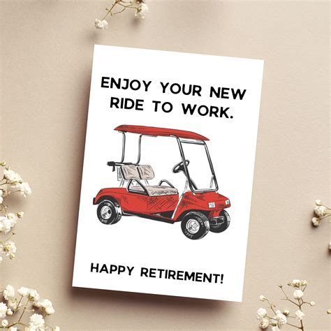 humorous retirement cards with a twist