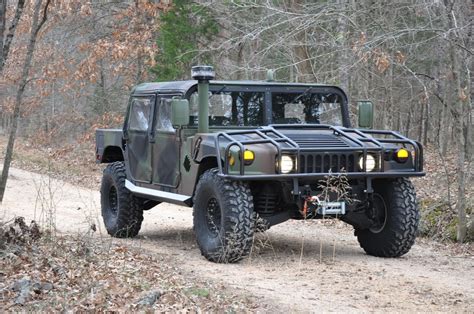 Humvee in Desert Terrain