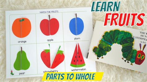 Hungry Caterpillar Fruit And Vegetable Printables