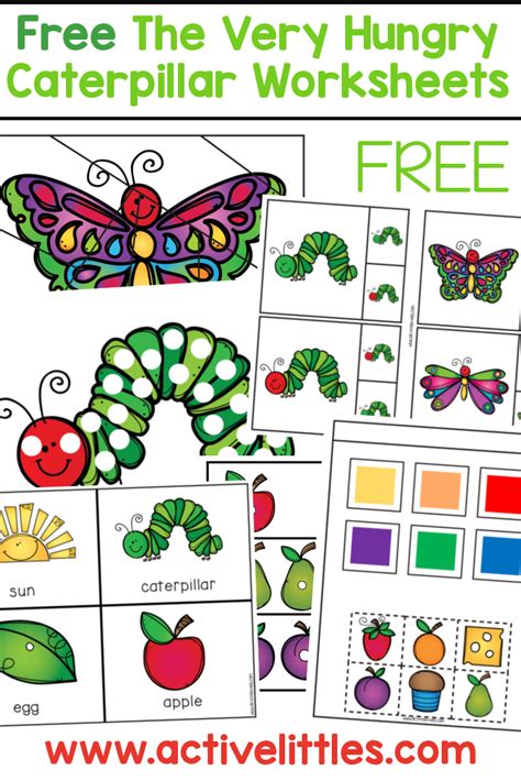 Hungry Caterpillar Meal Planning Printables for Kids