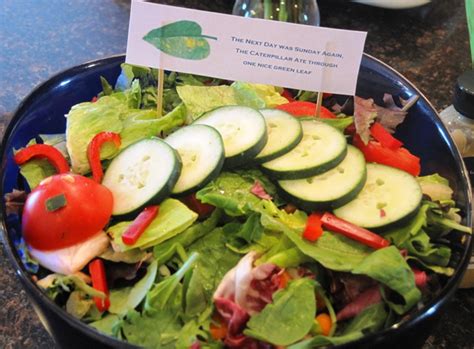 Hungry Caterpillar Salad Bowl