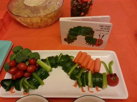 Hungry Caterpillar Veggie Sticks