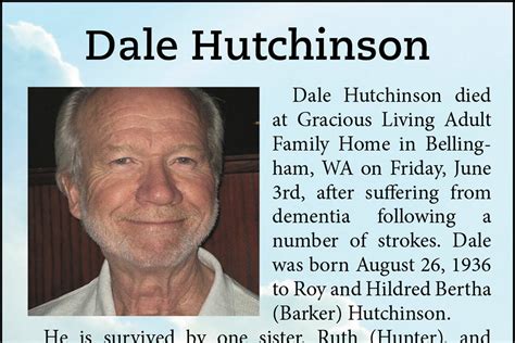 Hutchinson Obituary 1