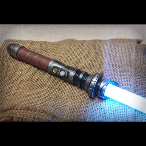 Hybrid printed lightsaber handle with FDM and resin