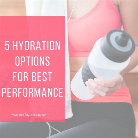 Hydration Options