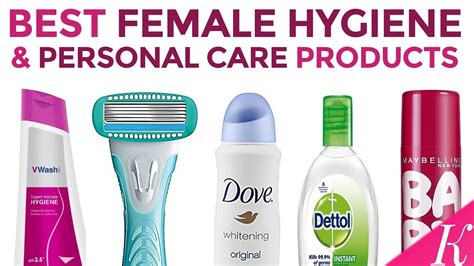 Hygiene products for women