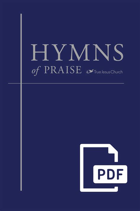 A screenshot of a hymn website with a download option