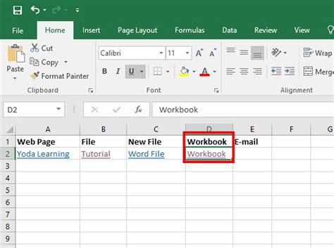 Hyperlink Excel to OneNote