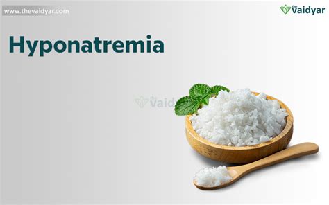 Hyponatremia diet