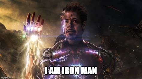 I am Iron Man meme