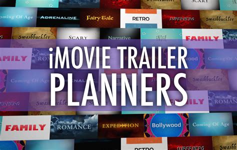 iMovie Trailer Templates Examples