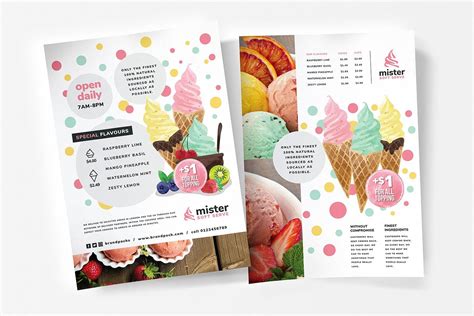 Ice Cream Shop Template Design