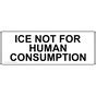 Ice for Human Consumption