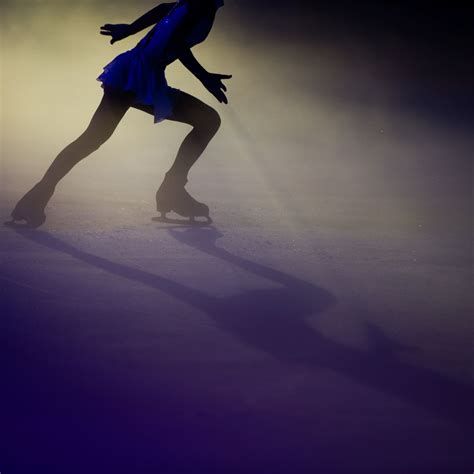 An ice skating rink at the Niagara Fallsview Casino Resort, overlooking the falls