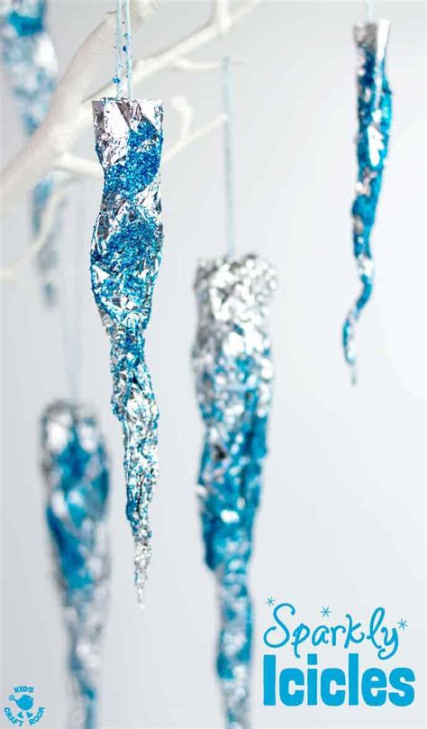 Icicle crafts for kids