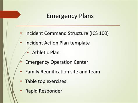 ICS 100 Emergency Responders