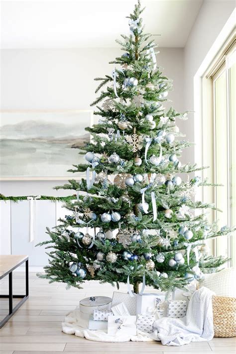 Icy Blues Christmas Tree