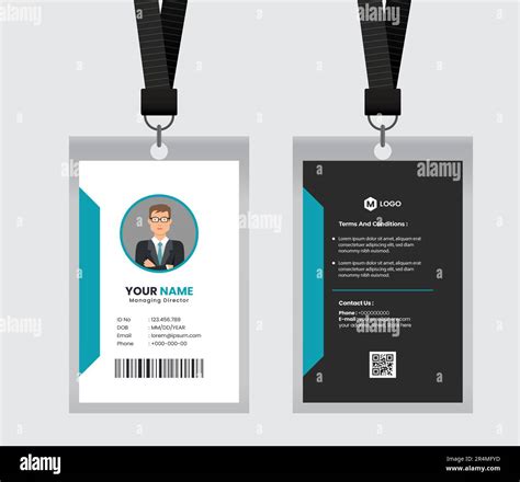 ID Card Template 8