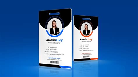 ID Card Templates in Photoshop Free