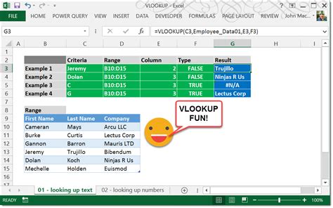 IF and VLOOKUP Functions Together