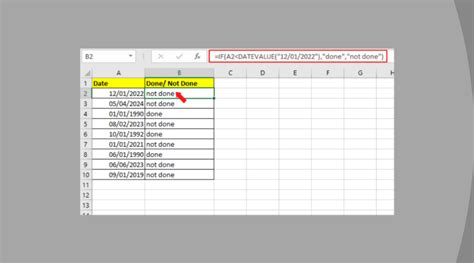 Using the IF Formula to Check if a Date is a Holiday