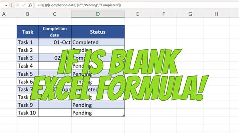 IF function with ISBLANK in Google Sheets