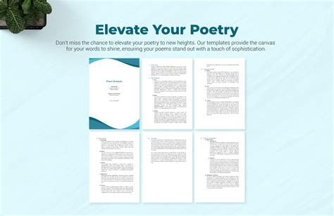 If Poem Analysis Template