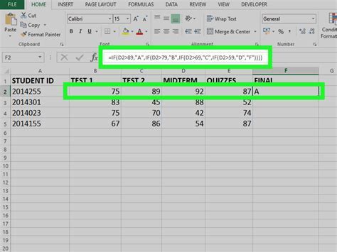 IF Statements in Excel