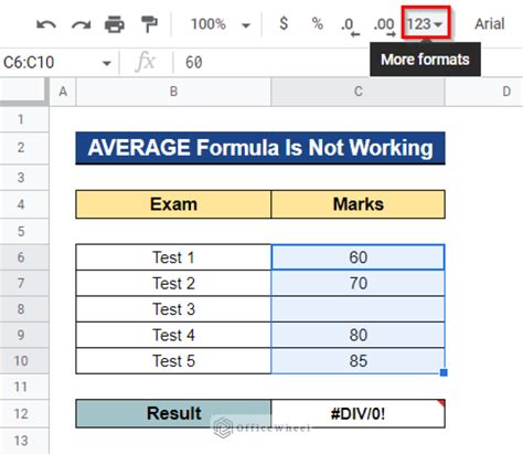 Using the SUMIF function to ignore blank cells